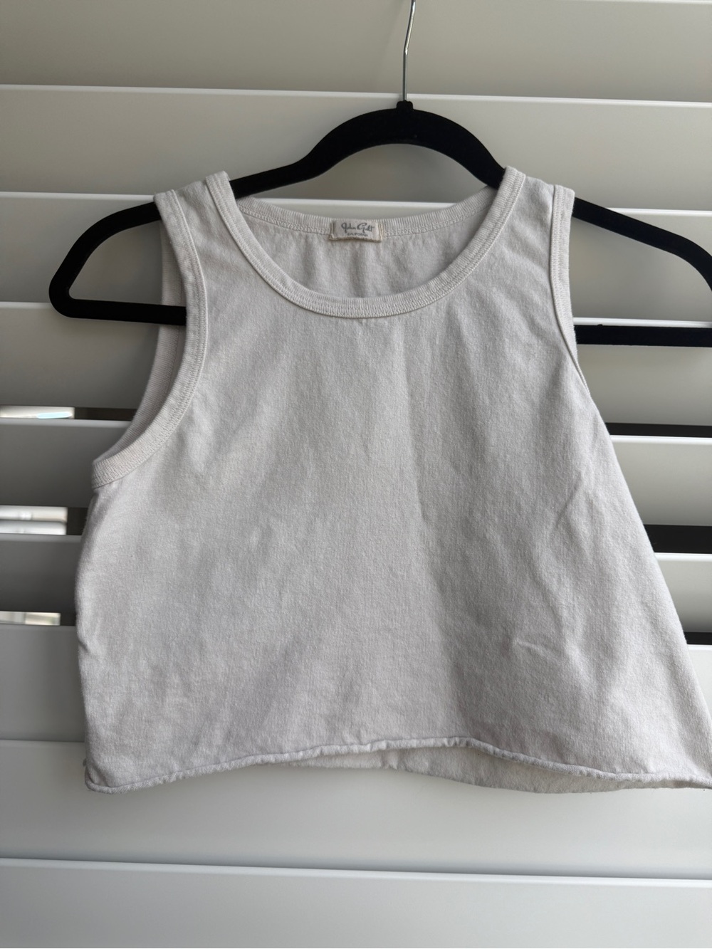 Brandy Melville Cream Tank Top Crop